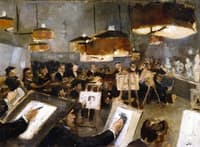 Drawing Class at the Academy