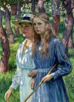 Mrs. Schlumberger and her Daughter