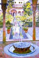 Fountain at the Generalife in Grenada