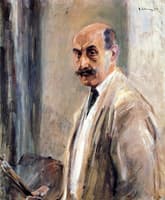 Self Portrait with Brush and Palette