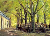 Beer Garden in Brannenburg