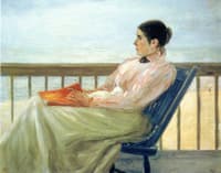 The Artist's Wife at the Beach