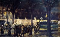 Evening at Brandenburg Gate