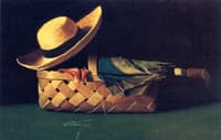 Farmer's Hat, Umbrella and Basket