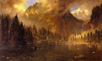 Tallac Mountain from Cascade Lake