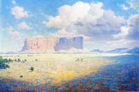 Arizona Landscape with Two Riders