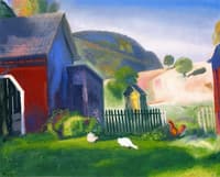Barnyard and Chickens