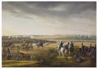 The Battle of Moscow, on 7 September 1812