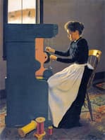 A Lady of Baptist Corner, Ashfield, Massachusetts (The Artist's Wife)