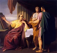 Caesar Reading the History of Alexander's Exploits