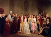 The Marriage of Washington to Martha Custis