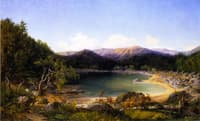 Mountain Lake Scene