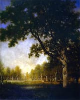 French Forest Scene