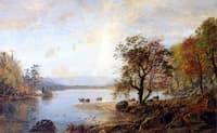 Mount Washington from Lake Sebago