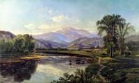 Mount Washington and the Saco River