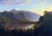 Echo Lake, Franconia Mountains, New Hampshire