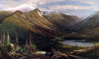 Franconia Notch, White Mts. - Echo Lake and Profile House