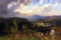 Mount Washington and the Village of North Conway