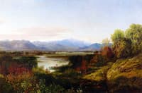Mount Washington and the Saco River
