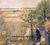 Fields and Flowering Trees (Noordwijk, Holland)