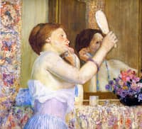 Woman with a Mirror