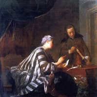 Woman Sealing a Letter