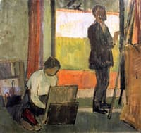 Frederick and Jessie Etchells Painting