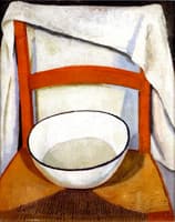 Chair with Bowl and Towel