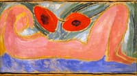 Nude with Poppies