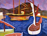 Boats in Harbour, South of France