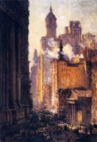 Broadway from the Post Office