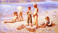 Boys Bathing