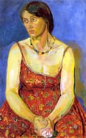 Vanessa Bell in a Sunhat
