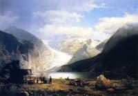 On a Glacier Lake