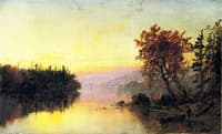 Greenwood Lake at Twilight
