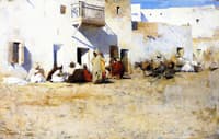 Afternoon in the Streets of Biskra