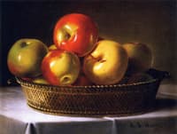 Still LIfe with Apples in a Basket