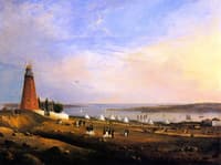 The Entertainment of the Boston Rifle Rangers by the Portland Rifle Club in Portland Harbor, August 12, 1829