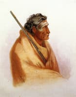 The Word of Life, an Old Piegan in Mourning