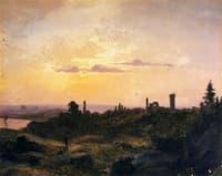 Sunset in Saxony