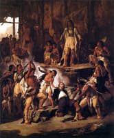 Pocahontas and John Smith
