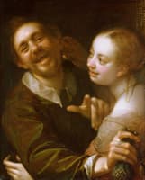 Couple in a Tavern