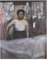 Woman Ironing