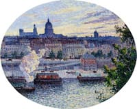 The Quai de Montebello and Sainte-Geneviève Hill