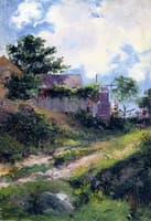 Landscape with House and Fence