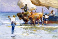 Waiting to Brace the Boat