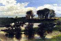 Reflections, Michigan Landscape
