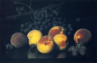 Still Life with Peaches and Grapes