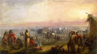 Departure of the Caravan at Sunrise