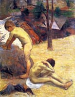 Young Breton Bathers